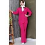 ست کت شلوار پاگن دار مازراتی - مانتو پاتریس رشت