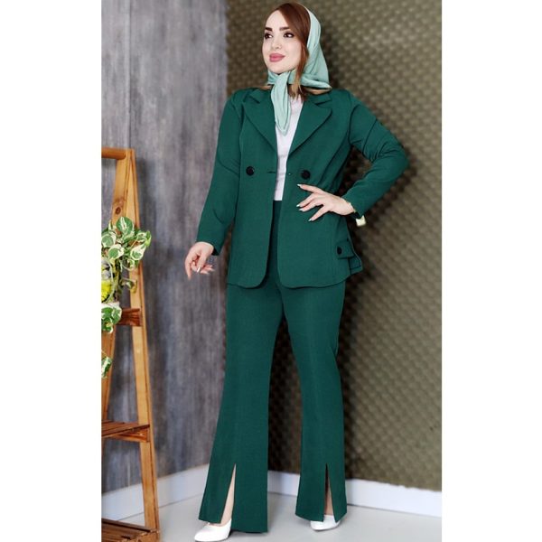 ست کت شلوار پاگن دار مازراتی - مانتو پاتریس رشت