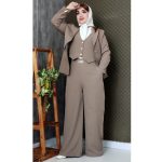 ست 3 تیکه بهاره - مانتو پاتریس رشت