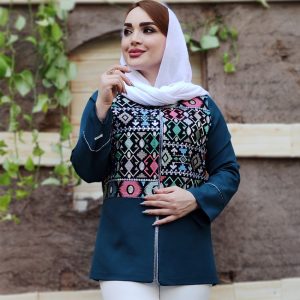 مانتو مازراتی سوزن دوزی - مانتو پاتریس رشت