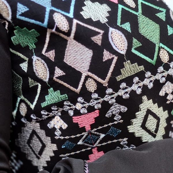 مانتو مازراتی سوزن دوزی - مانتو پاتریس رشت