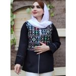 مانتو مازراتی سوزن دوزی - مانتو پاتریس رشت