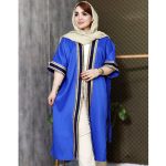 مانتو عبایی آستین بندی - مانتو پاتریس رشت