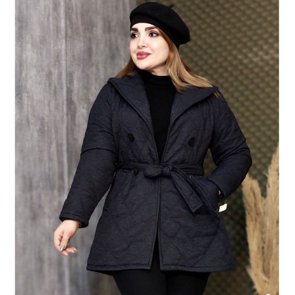 کاپشن چروک 4 دکمه - مانتو پاتریس رشت