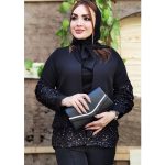 مانتو کتی پولکی مازراتی بهاره - مانتو پاتریس رشت