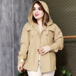 مانتو لنین کلاهدار 76900377 - Image 3