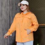 مانتو لنین کلاهدار 76900377 - Image 7