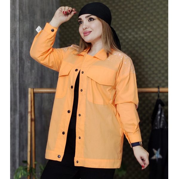 مانتو لینن نگین ستاره - مانتو پاتریس رشت