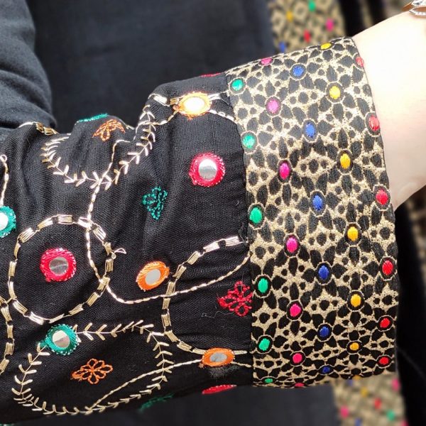 مانتو لینن خرجکار هندی - مانتو پاتریس رشت