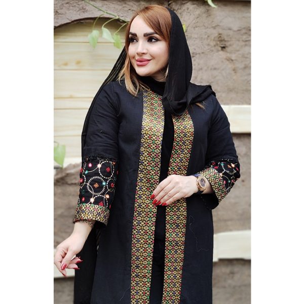 مانتو لینن خرجکار هندی - مانتو پاتریس رشت