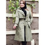 بارانی بلند کتان زارا - مانتو پاتریس رشت