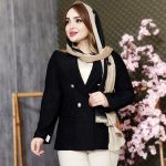 کت پلیسه 4 دکمه - مانتو پاتریس رشت