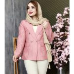 کت پلیسه 4 دکمه - مانتو پاتریس رشت