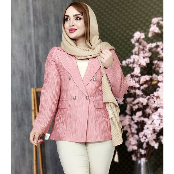 کت پلیسه 4 دکمه - مانتو پاتریس رشت