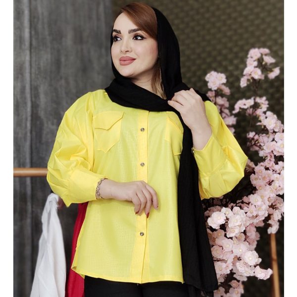 شومیز پوست ماری رنگی - مانتو پاتریس رشت