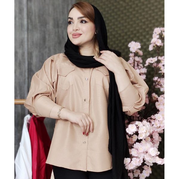 شومیز پوست ماری رنگی - مانتو پاتریس رشت