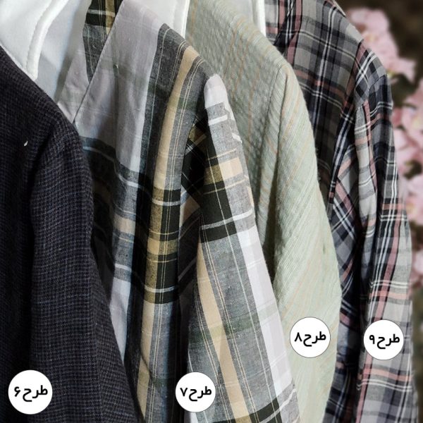 شومیز چهارخونه- مانتو پاتریس رشت