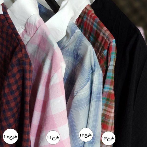 شومیز چهارخونه- مانتو پاتریس رشت