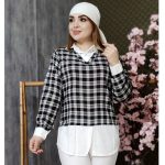 شومیز چهارخونه- مانتو پاتریس رشت