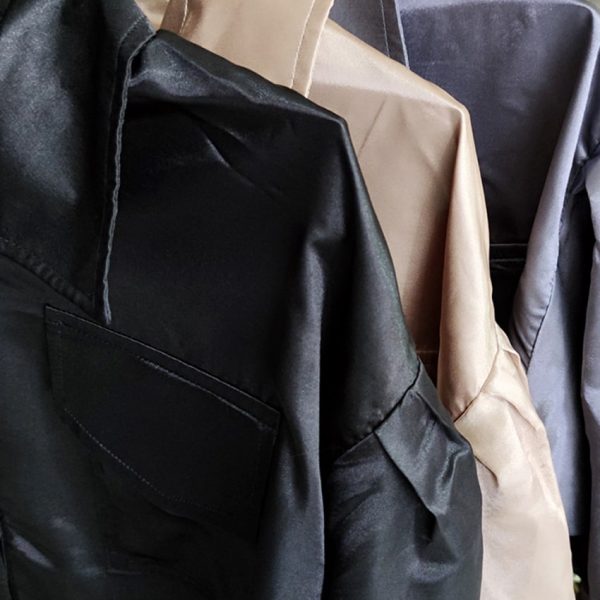 شومیز ساتن کمربندی - مانتو پاتریس رشت