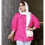 مانتو جیب مستطیل داکرون - مانتو پاتریس رشت