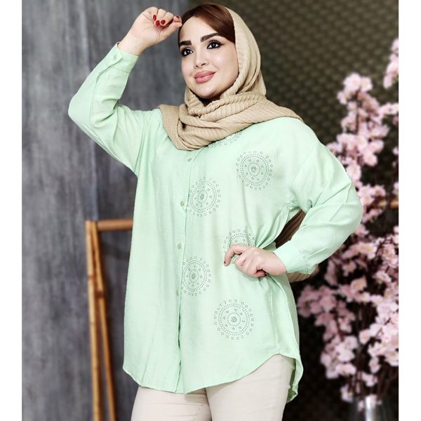 مانتو نگین دایره ای -مانتو پاتریس رشت