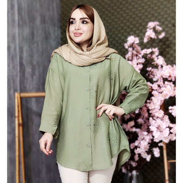 مانتو نگین دایره ای -مانتو پاتریس رشت