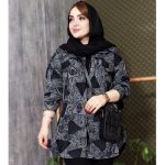 مانتو طرح دار مثلثی - مانتو پاتریس رشت