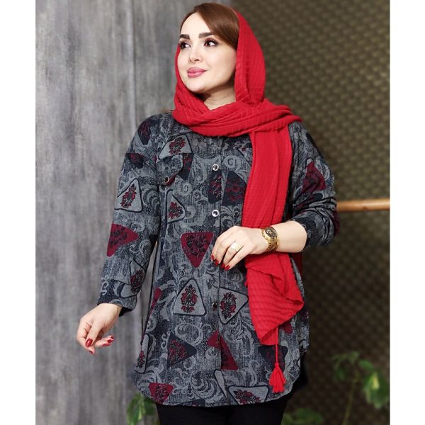 24900351-3-min مانتو طرح دار مثلثی - مانتو پاتریس رشت