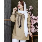 تونیک کرسپو چاپ پروانه - مانتو پاتریس رشت