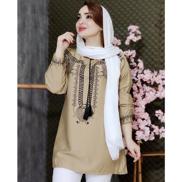 تونیک کرسپو چاپ پروانه - مانتو پاتریس رشت