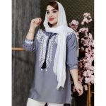 تونیک کرسپو چاپ پروانه - مانتو پاتریس رشت