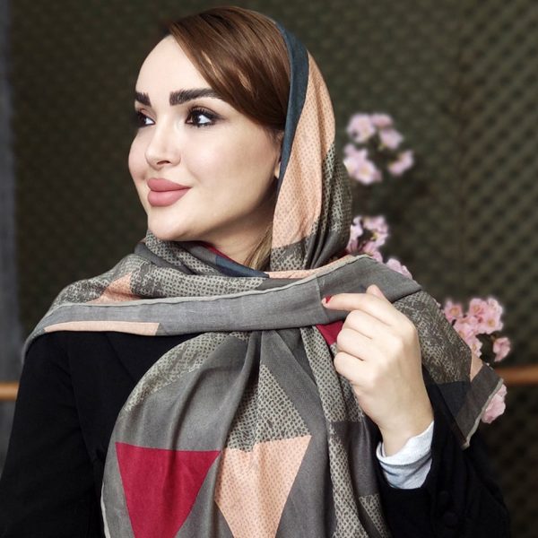 روسری نخی طرحدار - مانتو پاتریس رشت