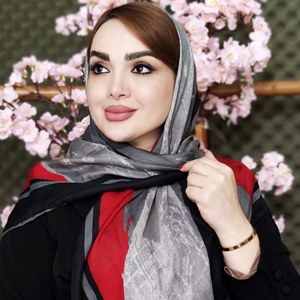 روسری بهاره دست دوز - مانتو پاتریس رشت