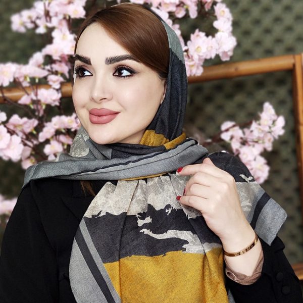 روسری بهاره دست دوز - مانتو پاتریس رشت