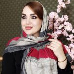 روسری بهاره دست دوز - مانتو پاتریس رشت