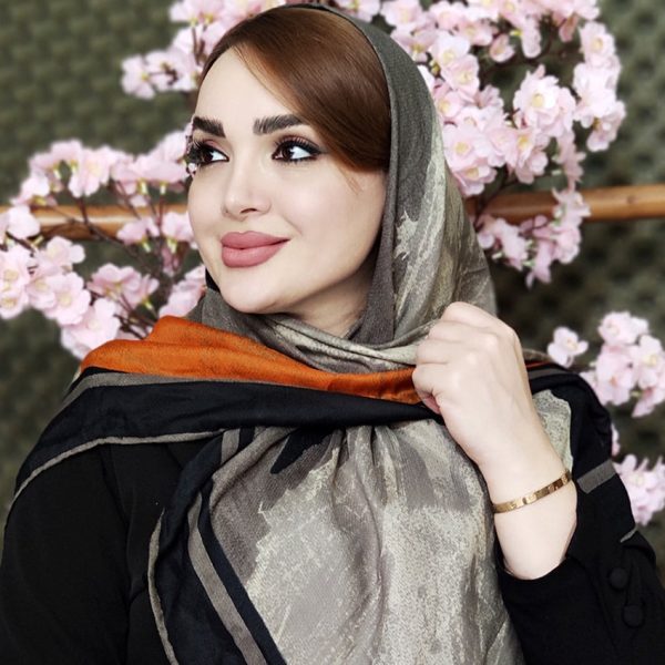 روسری بهاره دست دوز - مانتو پاتریس رشت