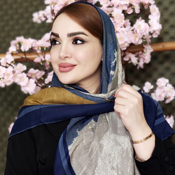 روسری بهاره دست دوز - مانتو پاتریس رشت