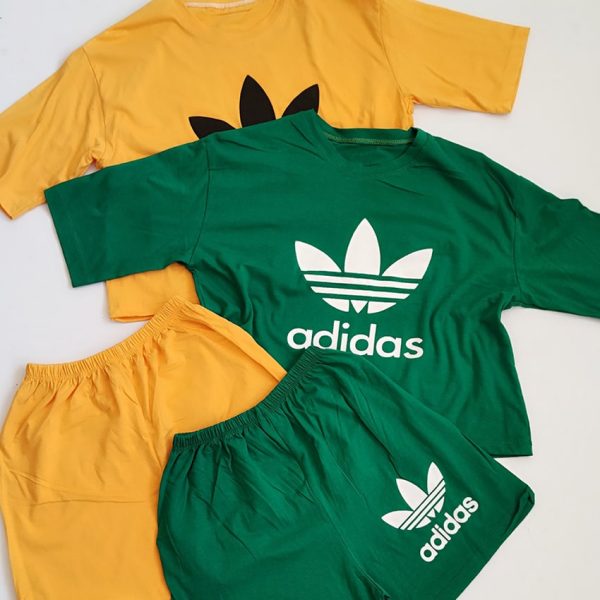 ست تیشرت شورتک آدیداس - مانتو پاتریس رشت