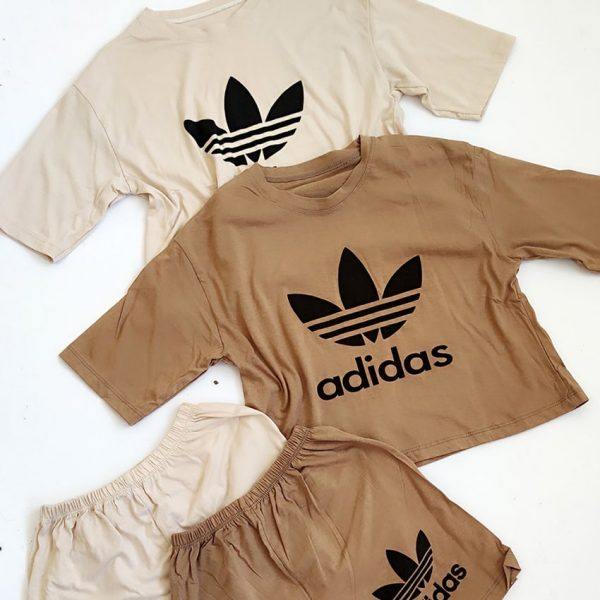 ست تیشرت شورتک آدیداس - مانتو پاتریس رشت