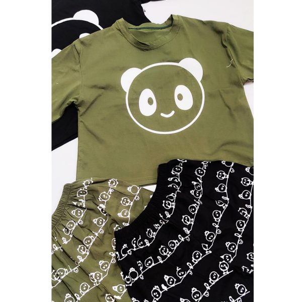 ست تیشرت شورتک پاندا - مانتو پاتریس رشت