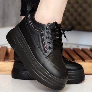 کتونی دور نگین مشکی - مانتو پاتریس رشت