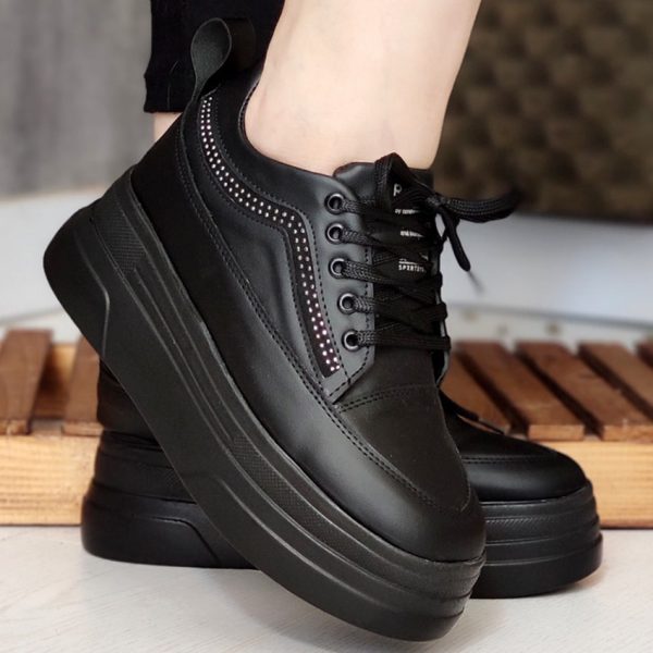 کتونی دور نگین مشکی - مانتو پاتریس رشت