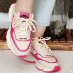 کتونی سرخابی کرم - مانتو پاتریس رشت