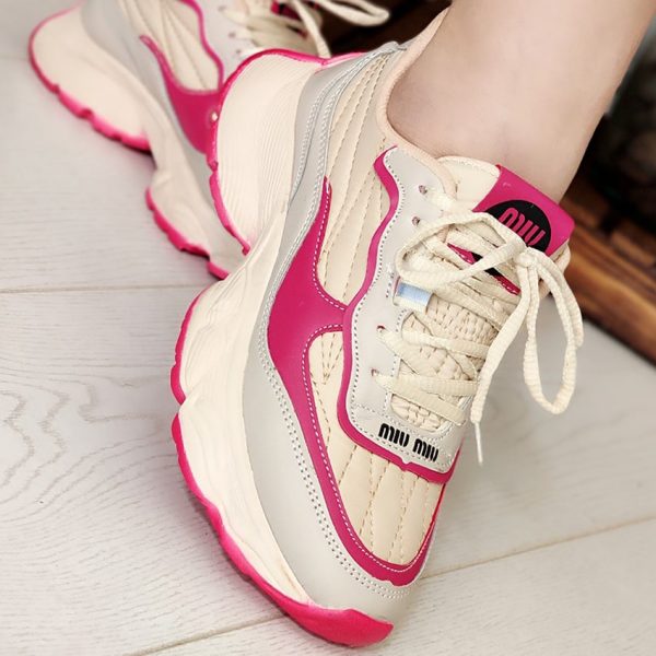 کتونی سرخابی کرم - مانتو پاتریس رشت