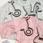 تیشرت کراپ ملانژ خرگوش نگینی