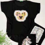 تیشرت جودون مشکی - مانتو پاتریس رشت