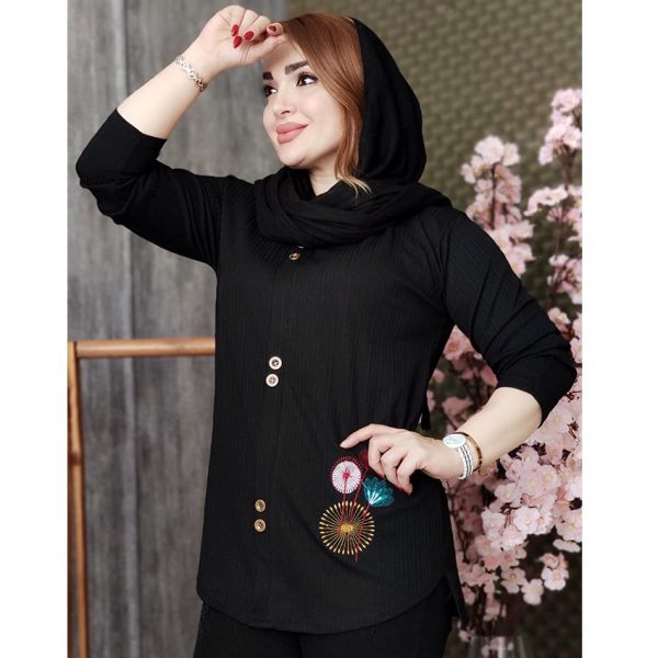 تونیک گلدوزی قاصدک - مانتو پاتریس رشت