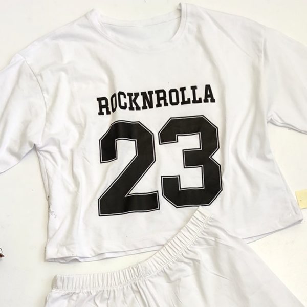 ست تیشرت شورتک چاپ 23