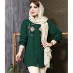 مانتو گلدوزی لوزی - مانتو پاتریس رشت